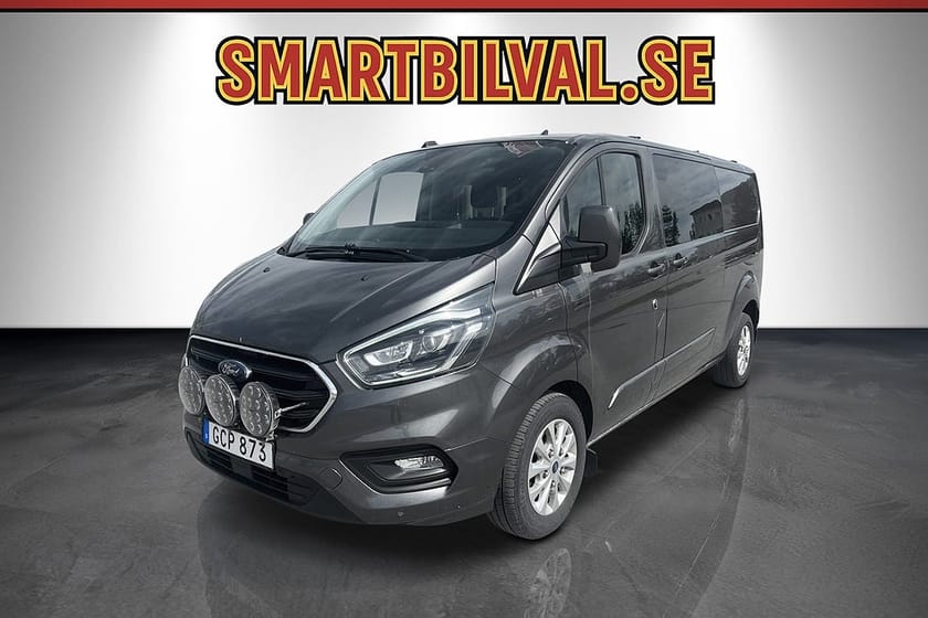 Bild 1 av Ford Transit Custom 340 Crew Van 2.0 Aut 5-Sits MOMS