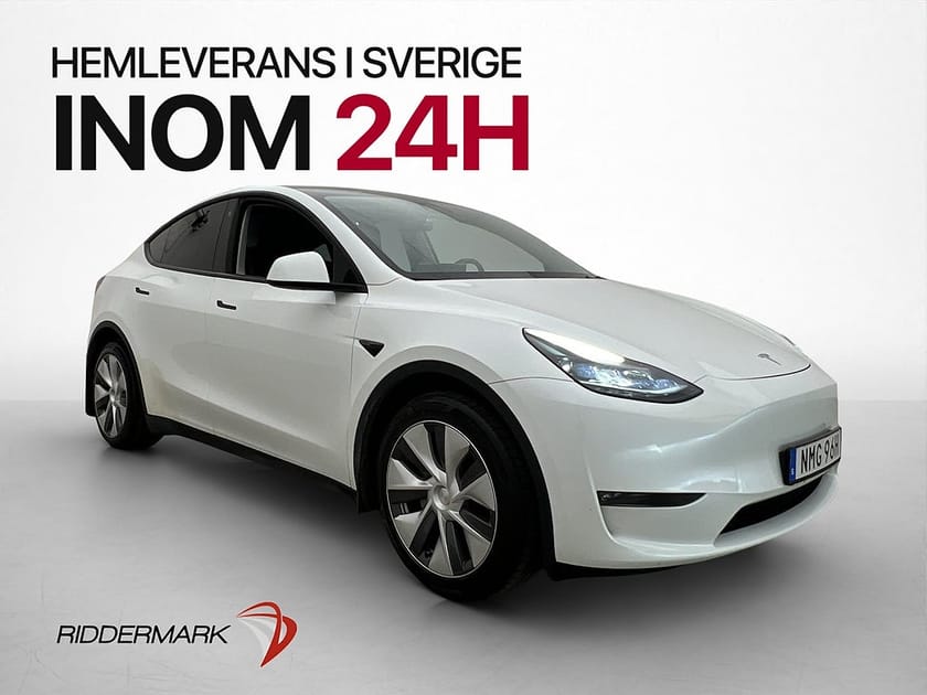 Bild 1 av Tesla Model Y Long Range AWD Dragkrok AP Pano MOMS