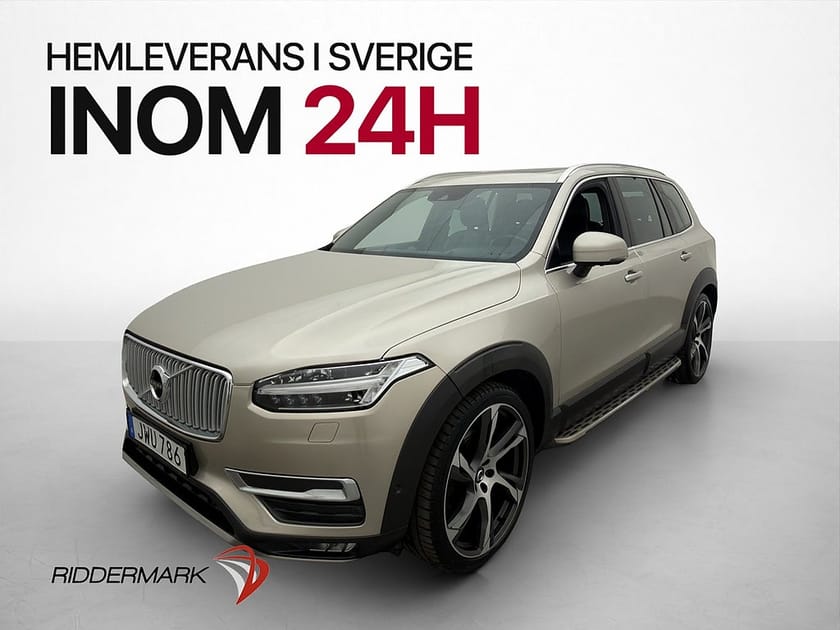 Bild 3 av Volvo XC90 D5 AWD Inscription 7-Sits Pano B&W 360° HUD Luft