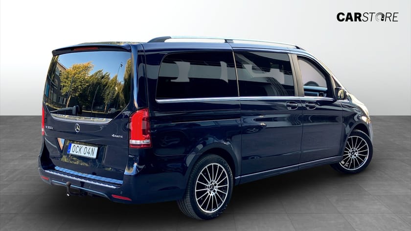 Bild 2 av Mercedes-Benz V 300d 4MATIC 3.1t AWD AMG LÅNG / 360° / Navi  / Drag / Burmester