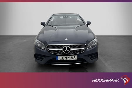 Mercedes-Benz E 300 Coupé 245hk AMG Pano Kamera P-Värm Navi