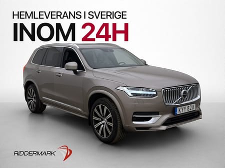 Volvo XC90 7 Säten T8 392hk AWD 7-Sits Inscription Pano H/K 360 Drag