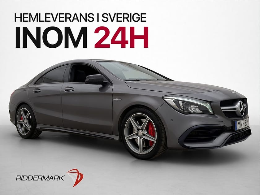 Bild 3 av Mercedes-Benz AMG CLA 45 4MATIC Coupé CLA45 381hk Pano H/K Kamera Navi