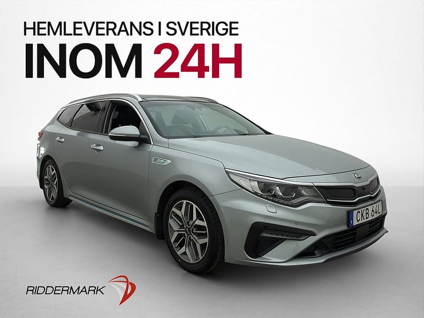 Bild 1 av Kia Optima Sport Wagon Plug-in Hybrid SW 205hk Advance Plus 2 Pano H/K 360 Drag