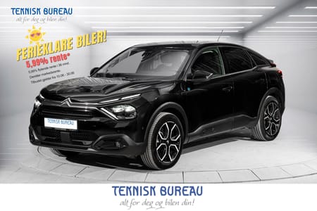 Citroën ë-C4 Shine/Skinn/Head-Up/R.Kamera/Carplay/ACC/Rattvarme
