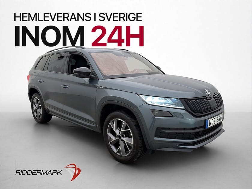 Bild 3 av Škoda Kodiaq 7-Seater Skoda 2.0 TDI 4x4 200hk Sportline 7-sits Värm Canton