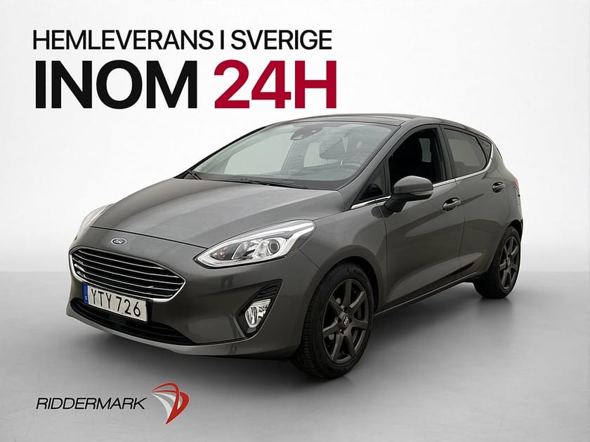 Bild 3 av Ford Fiesta EcoBoost 100hk Titanium Panorama CarPlay Navi