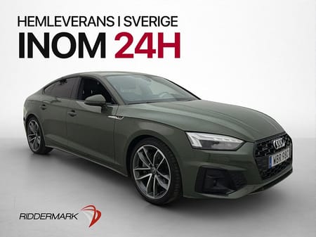 Audi A5 Sportback 45 TFSI quattro SB 265hk S-line Cockpit Drag Kamera