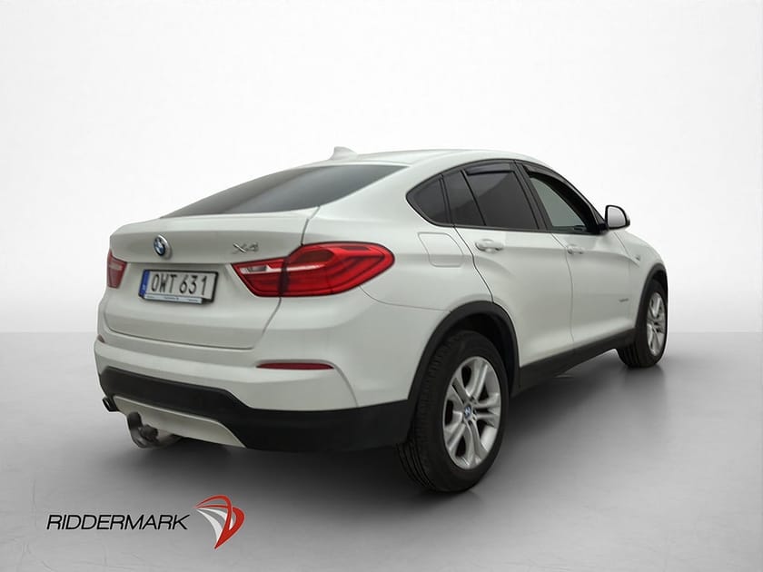 Bild 5 av BMW X4 xDrive20d 190hk Fjärr-Värm Skinn HiFi Drag M-Ratt