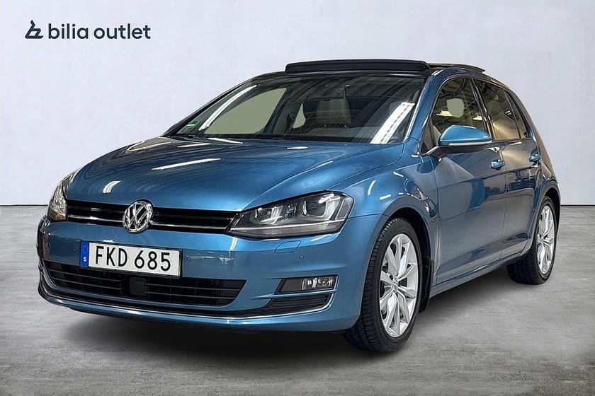 Bild 1 av Volkswagen Golf 1.4 TSI GT DSG 150hk Panorama Läder P-värm