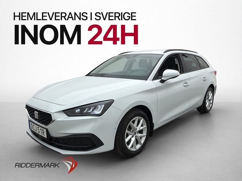 Bild 1 av SEAT Leon Sportstourer ST 1.5 eTSI 150hk Style Cockpit Kamera Drag MOMS