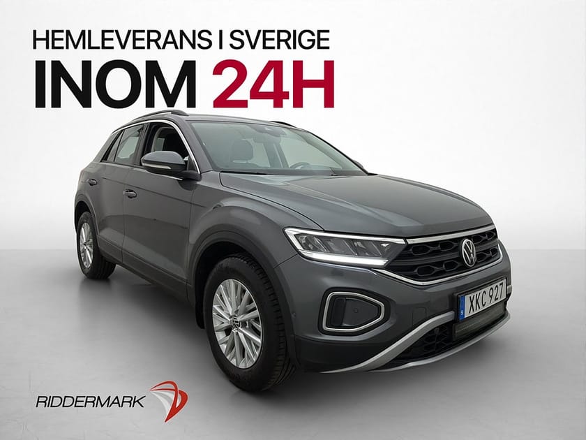 Bild 1 av Volkswagen T-Roc 1.0 TSI 110hk Base Kamera Rattvärme CarPlay