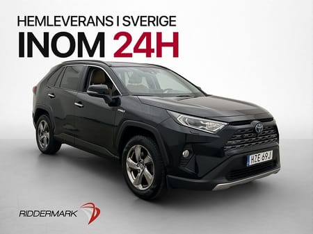Toyota RAV4 Hybrid AWD-i 222hk Executive Pano Läder Drag