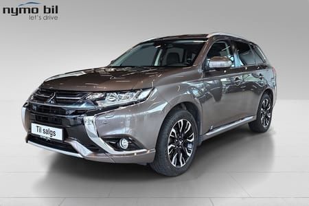 Mitsubishi Outlander PHEV Instyle+, PHEV, Awd, Lav km, Hengerfeste