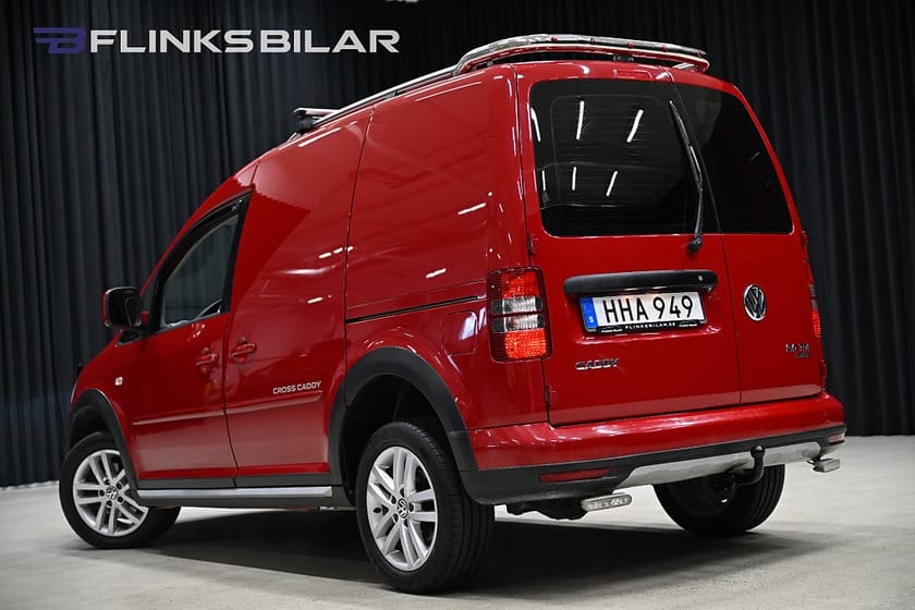 Bild 5 av Volkswagen Caddy Skåpbil Alltrack 4Motion 110HK Dubbeldörr|Drag|Värmare|Xenon