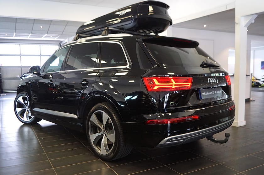 Bild 3 av Audi Q7 e-Tron 3.0 TDI quattro TipTronic Drag Navi B-kamera