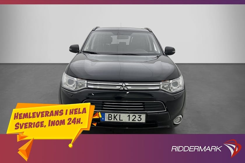 Bild 2 av Mitsubishi Outlander PHEV 4WD Business Kamera Navi Skinn
