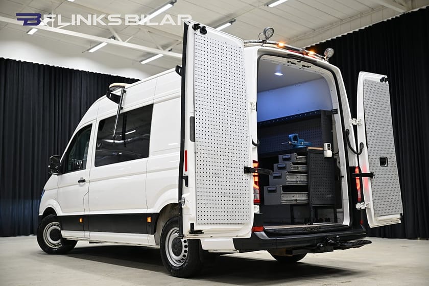 Bild 5 av Volkswagen Crafter 177HK Automat|Servicebil|Dubbelhytt|Inredd|Moms|SeUtr!!