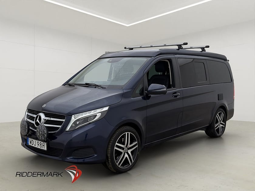 Bild 3 av Mercedes-Benz V 250d 4MATIC 3.2t 4-Sits Pop-Up El-Dörr