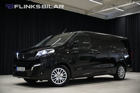 Peugeot Expert Utökad Last 144HK Lång|Automat|Dubbelhytt|Dubbeldörr|EnÄgare|Moms