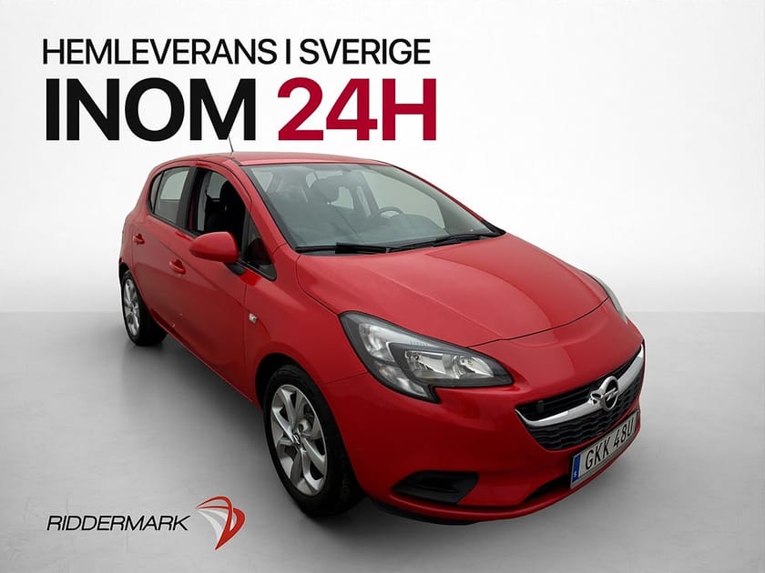 Bild 1 av Opel Corsa 1.4 90hk P-Sensorer Rattvärme Farthållare BT