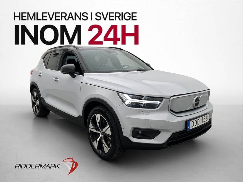Bild 4 av Volvo XC40 P8 AWD Recharge Twin 408hk Pro Värmare Pano H/K Drag 360