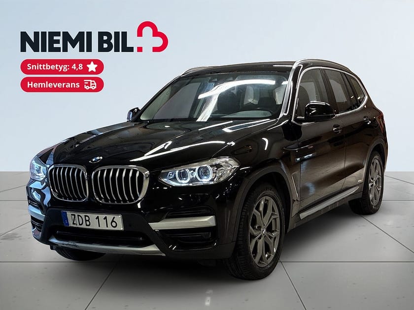 Bild 1 av BMW X3 xDrive20d Dragkrok Rattvärme Navigation S&V-däck