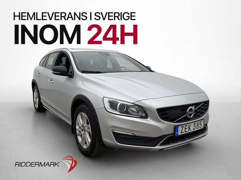 Bild 1 av Volvo V60 Cross Country D4 190hk AWD Classic Plus Värm Drag