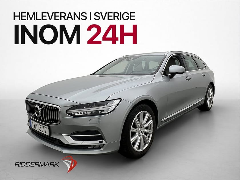 Bild 1 av Volvo V90 D4 190hk Inscription Läder Drag VOC Värmare BLIS