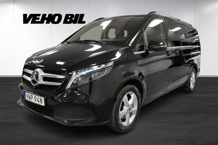 Mercedes-Benz V 250d 3.2t Avantgarde 8-sits Läder 360 kamera Navi