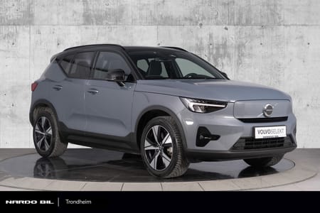 Volvo XC40 Recharge Single Motor Plus 231 hk. Varmepumpe/VOC/Adaptiv CC/Oppv.Ratt