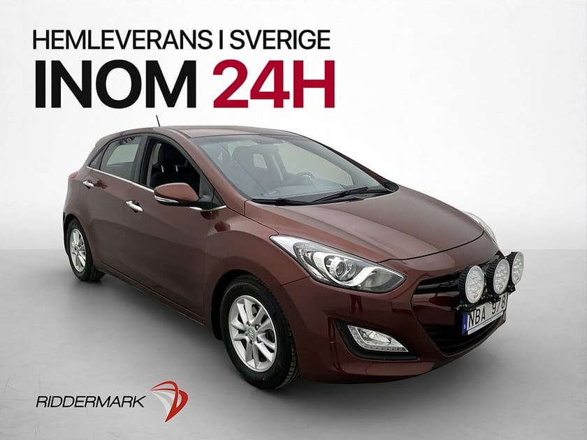 Bild 3 av Hyundai i30 1.6 CRDi Premium Kamera Rattvärme Halvskinn