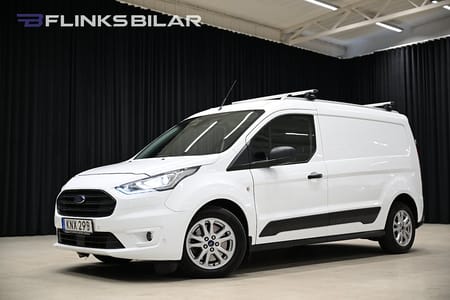 Ford Transit Connect 210 LWB L2 100HK Automat|Inredd|Xenon|Lågmil|Leasbar