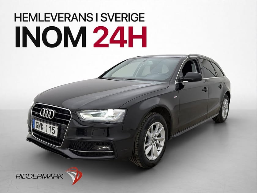 Bild 3 av Audi A4 Avant TDI Quattro 190hk S-Line Navi P-Sensorer Dragkrok