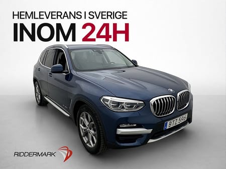 BMW X3 xDrive20d X-Line Navi Sensorer Dragkrok Adaptiv-Fart