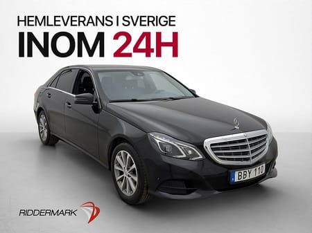 Mercedes-Benz E 220 CDI BE E220 170hk Navi P-Sensorer Skinn Farthållare