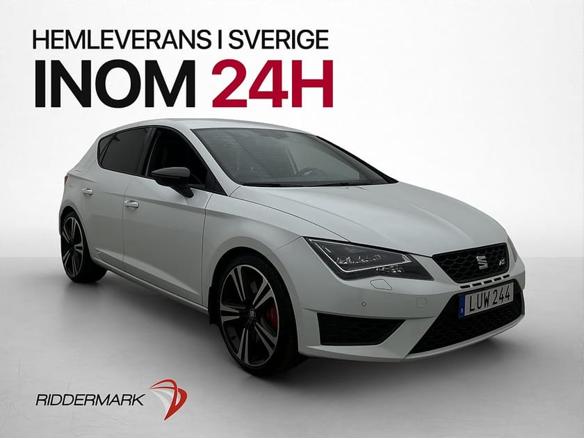 Bild 3 av SEAT León Cupra 2.0 TSI 280hk Kamera Halvskinn Seat-Sound