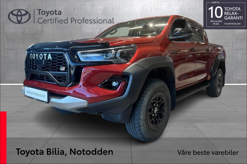 Bilde 1 av Toyota Hilux Dobbelcab D-Cab GR-Sport II 4x4 2,8 lt 204 hk