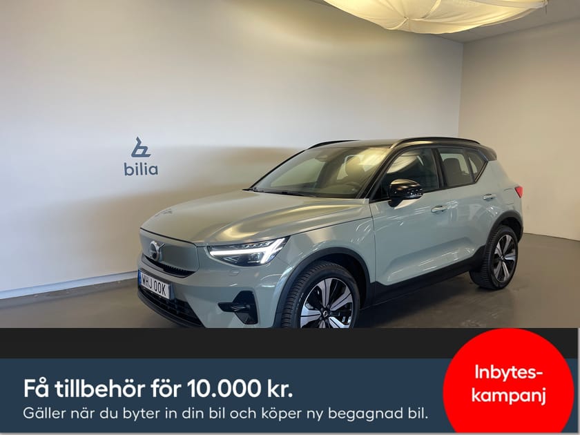 Bild 1 av Volvo XC40 Recharge Plus/ Navigation/ Bakkamera/ Dragkrok/ Värmepump/ 10.000kr Tillbehör/