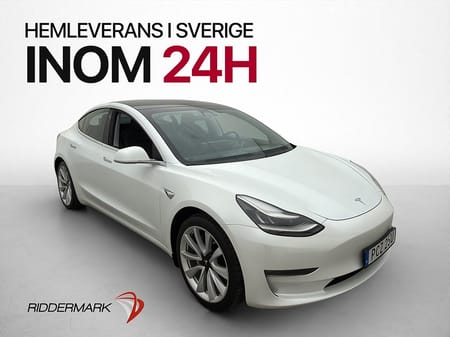 Tesla Model 3 Long Range AWD Svensksåld Panorama Drag
