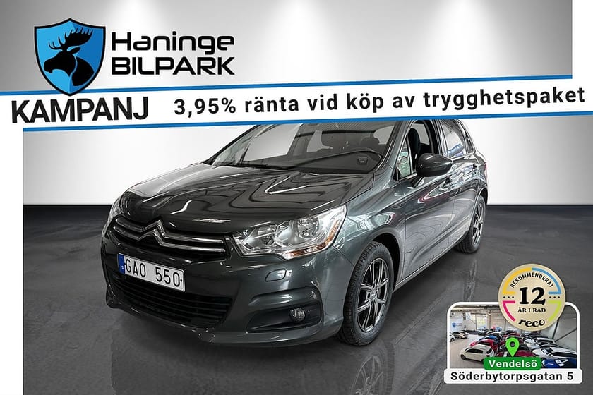 Bild 1 av Citroën C4 1.6 e-HDi / BT / KAMREM BYTT / SUPERDEAL 3.95%