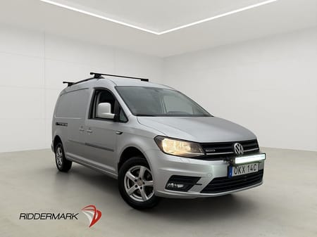 Volkswagen Caddy Maxi Van 4M Värm Drag Kamera V-Inr CARPLAY Moms