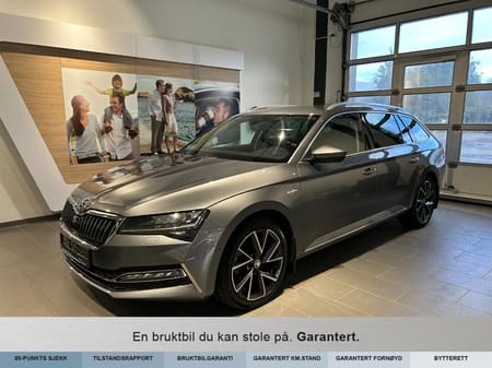 Škoda Superb Stasjonsvogn Sup3fl stv l&k d200 4x4 dsg