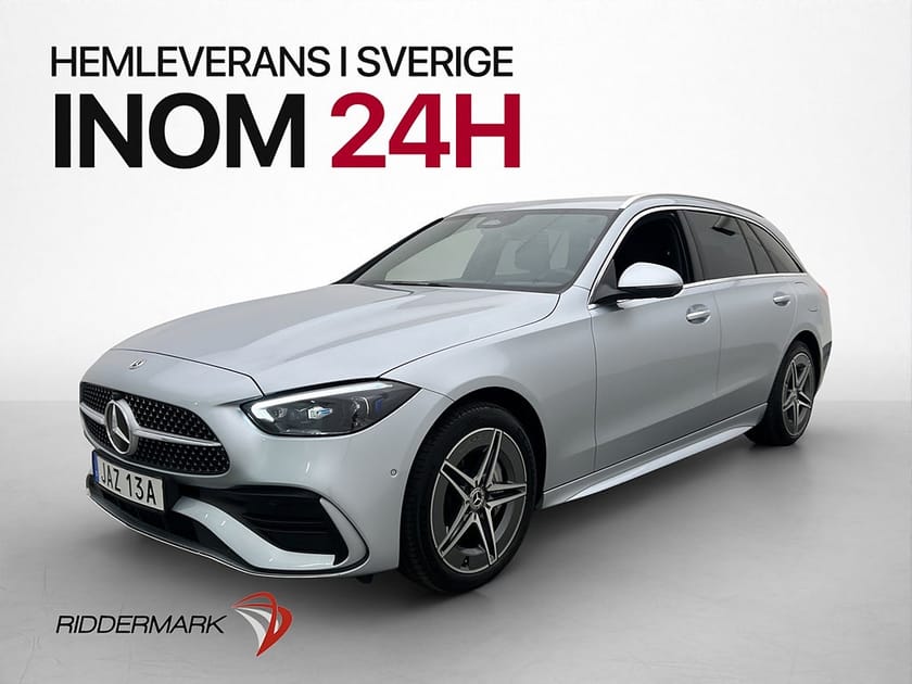 Bild 3 av Mercedes-Benz C 300 T de 4MATIC C300 4M AMG Burmester 360° Kamera Drag
