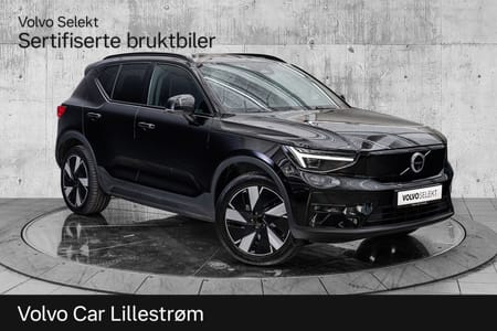 Volvo XC40 Recharge Single Motor Extended Range El. Ultimate 252Hk. Topputstyrt!