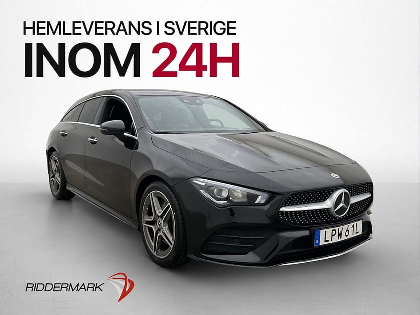 Bild 1 av Mercedes-Benz CLA 200 Shooting Brake AMG Wide Kamera Navi Ambient Dragkrok