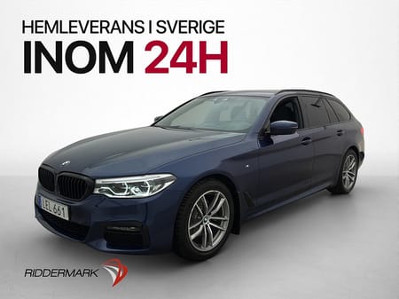 BMW 520d xDrive Touring 520 190hk Innovation Pano H/K 360° D-Värm HuD