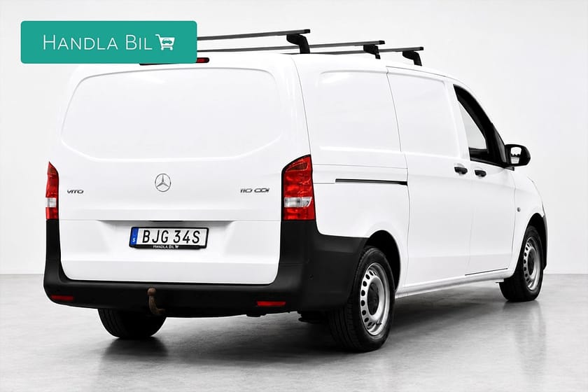 Bild 4 av Mercedes-Benz Vito 110 CDI 2.8t L2 D-värm B-kam Inredd Navi Moms Dragkrok