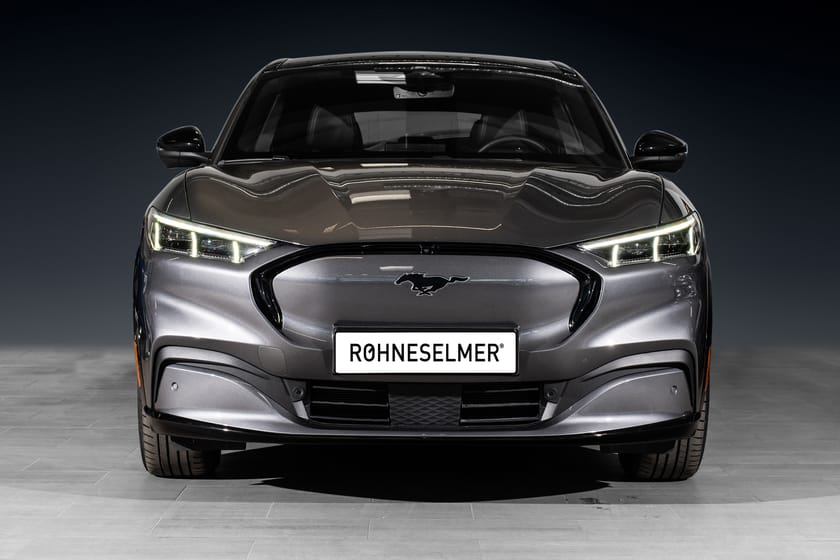 Bilde 3 av Ford Mustang Mach-E Long Range AWD 550km Norsk Forvarme App B&O Pano 360++