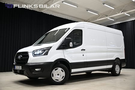 Ford Transit 350 2.0 165HK Automat|Facelift|LED|Drag|Värmare|Nybil